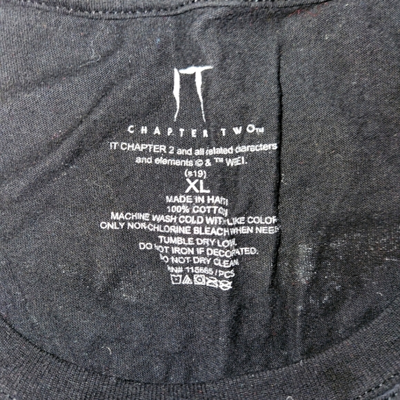 IT Chapter 2 Black T-shirt Hot Topic XL - Picture 3 of 3